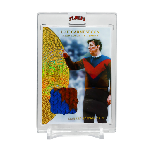 Lou Carnesecca Sweater Card - Only 25 Made